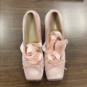 Elegant Pink Ballet Heels